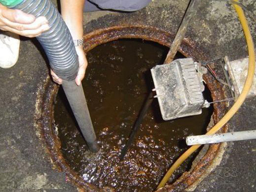 石台隔油池清理