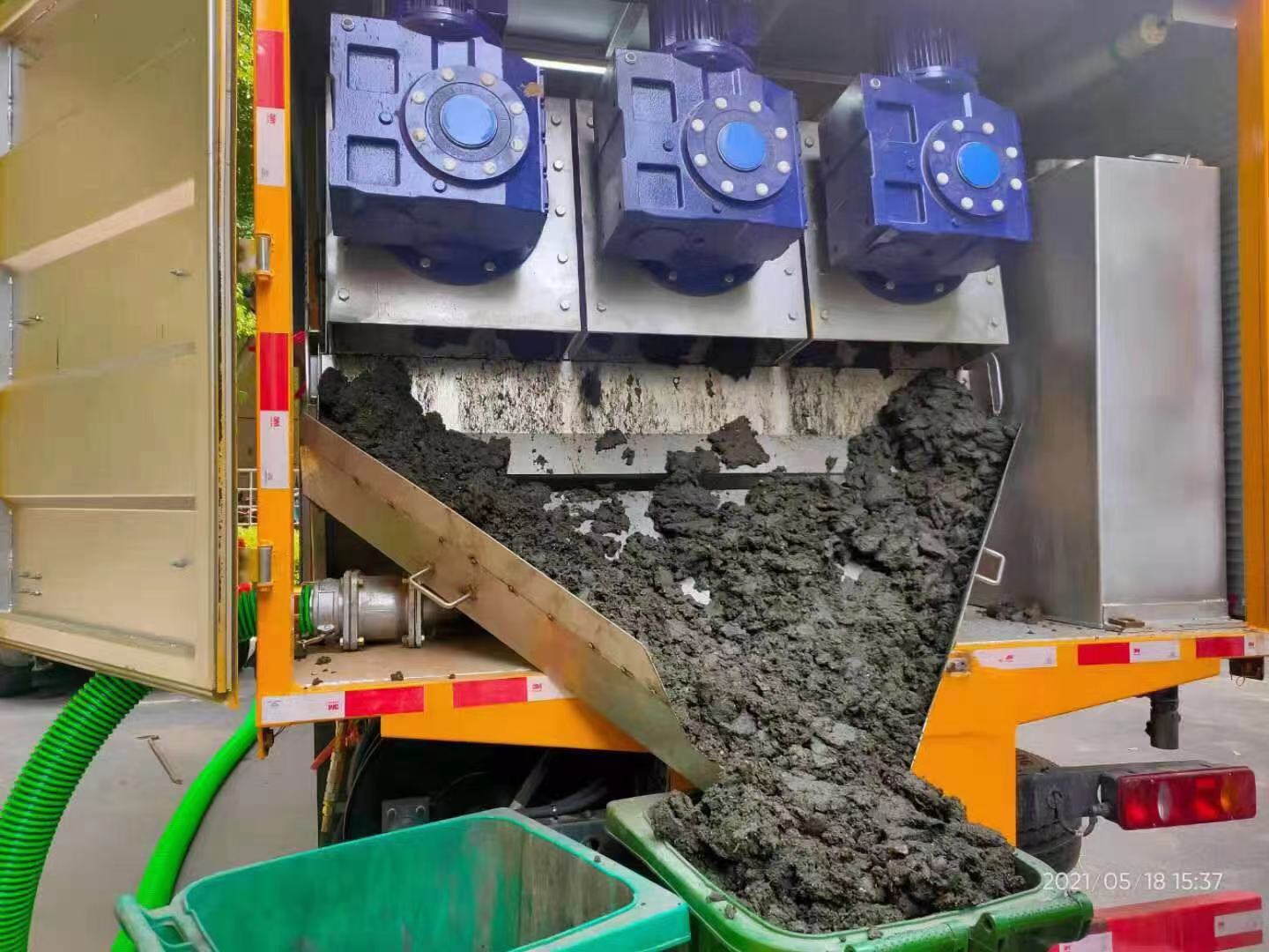 石台化粪池清掏城市维护站-泥浆净化干湿分离处理